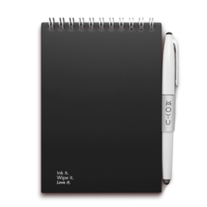 MOYU Erasable Notebook A6 Hardcover - Pitch Black