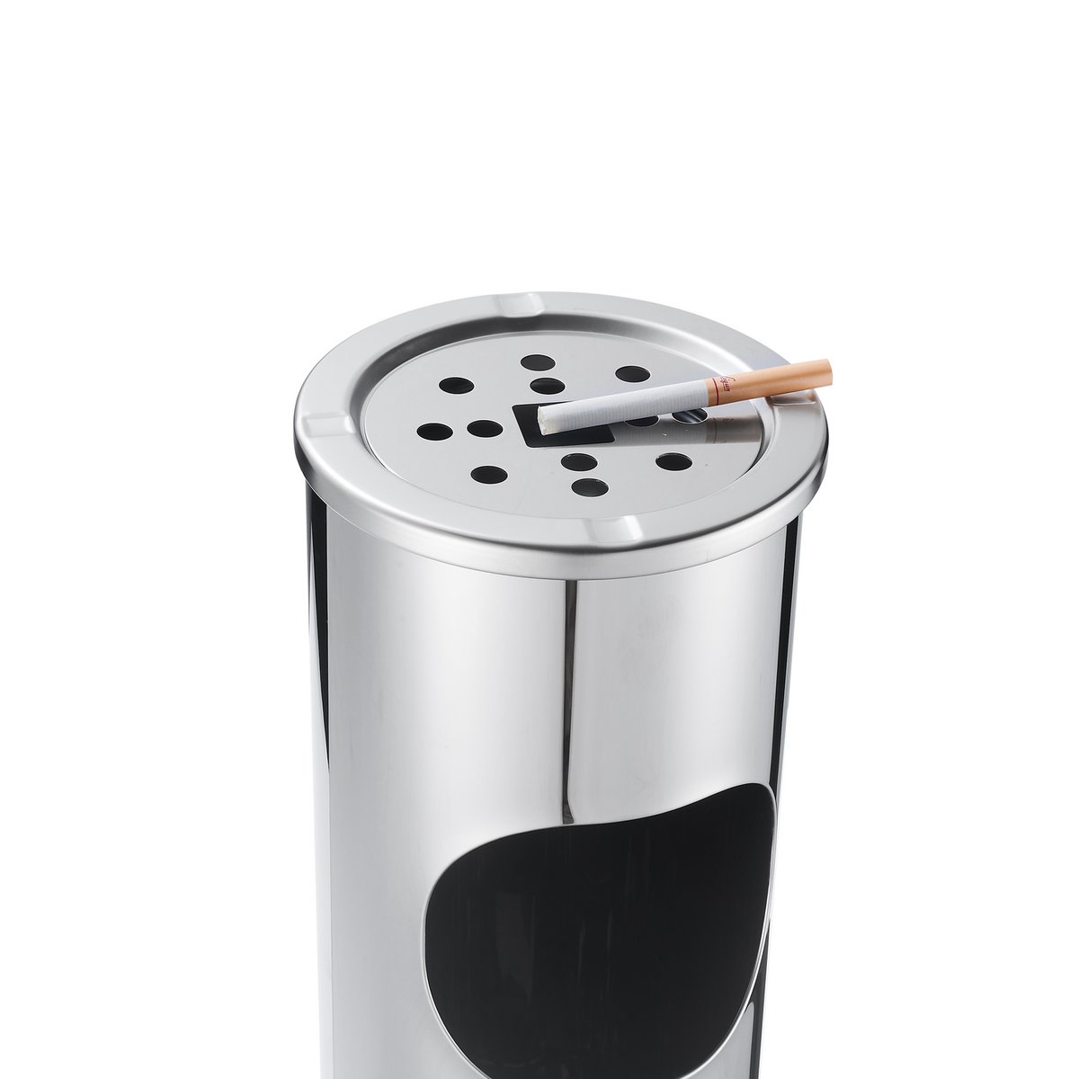 Large classic metal ashtray