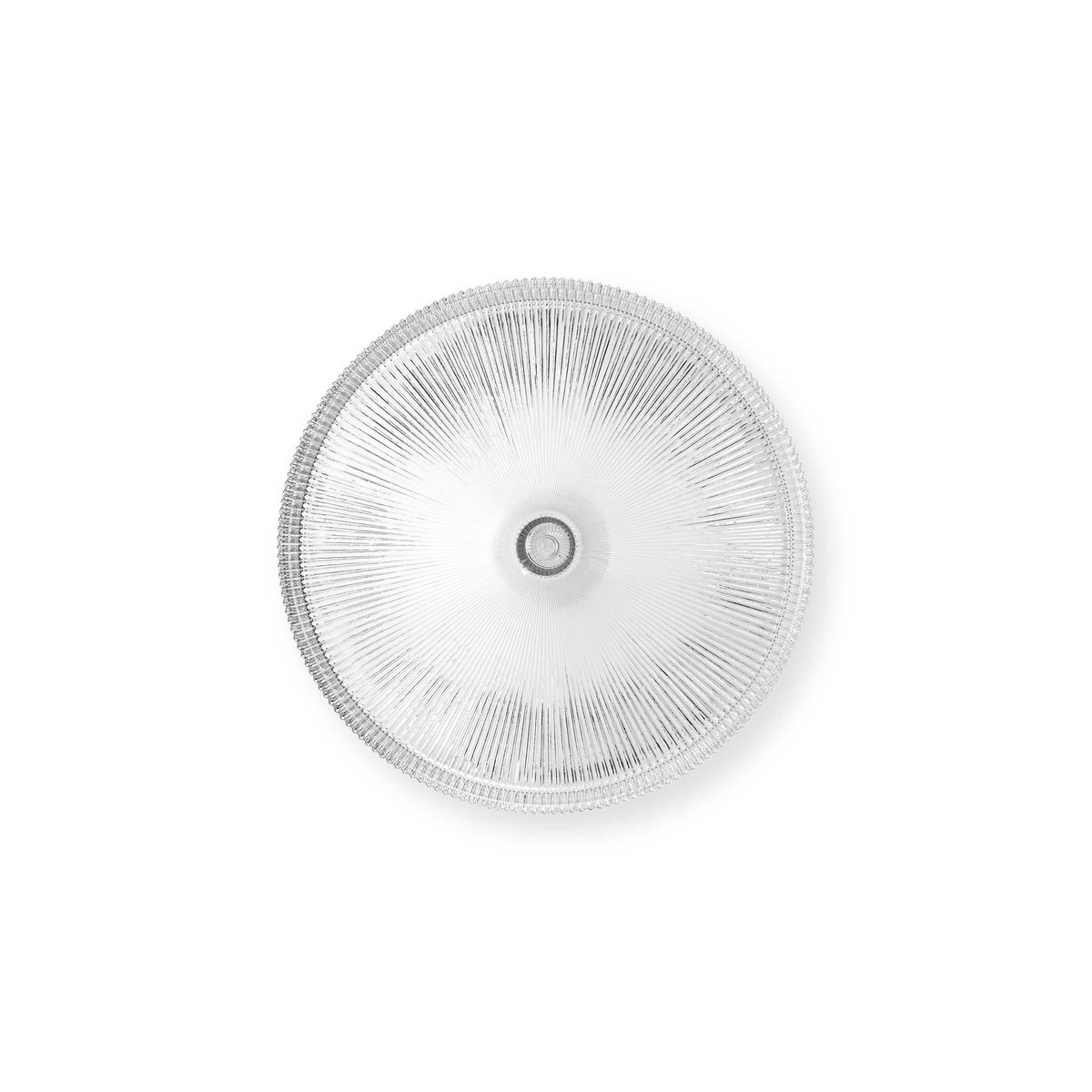 Cake Stand o/f Glass Clear Large 29.6x18cm