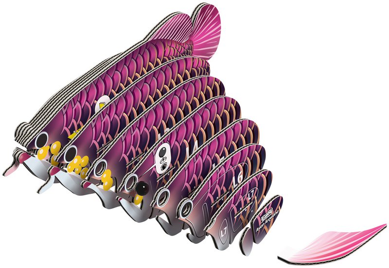 EUGY 3D Puzzel - Drakenvis