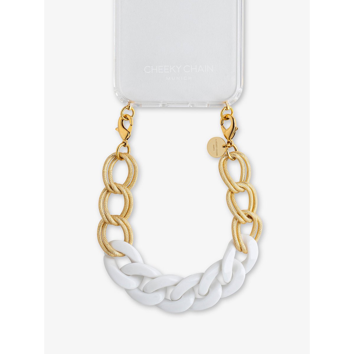 white / gold