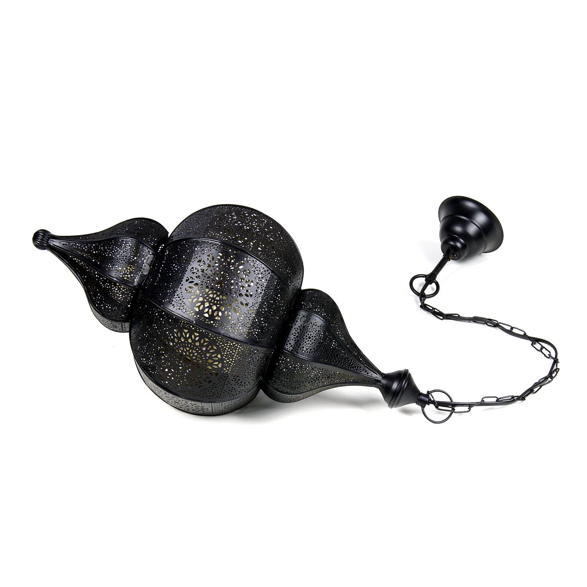 Oriental lamp Moulouk B-stock black Moroccan style hanging lamp