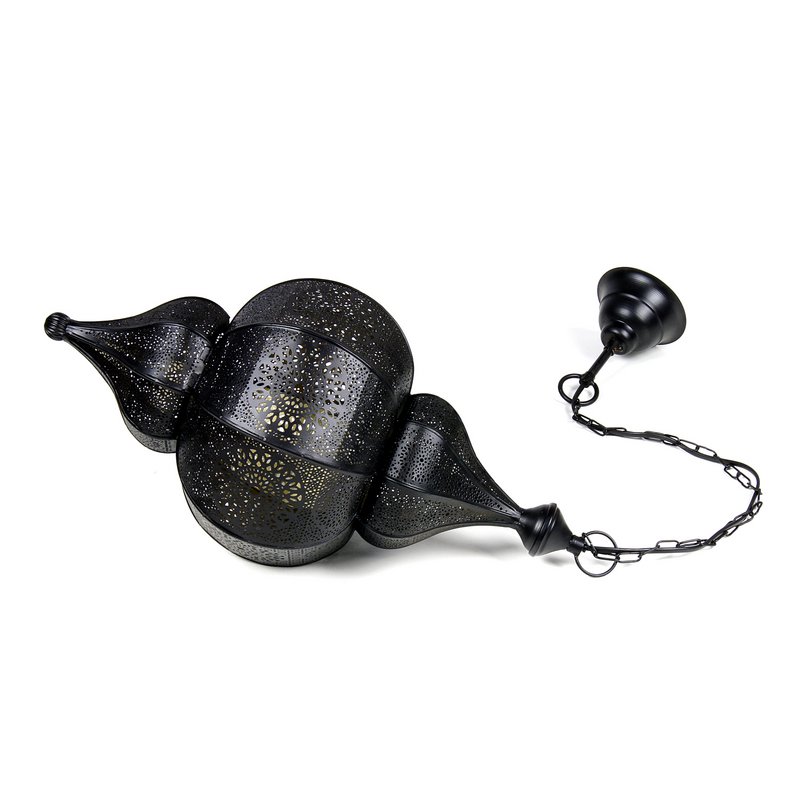 Oriental lamp Moulouk B-stock black Moroccan style hanging lamp