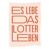 Postkarte Es lebe das Lotterleben