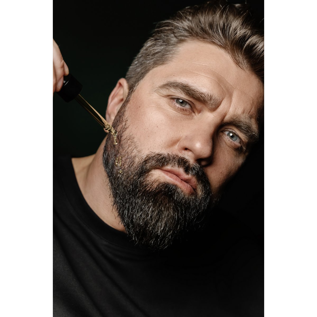 Ensemble de barbe Guardenza - Huile à barbe, baume à barbe, cire à moustache, peigne à barbe