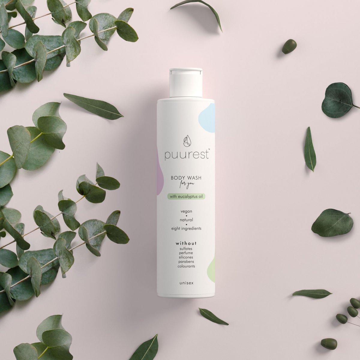 Puurest™ Płyn do mycia ciała z olejkiem eukaliptusowym, 250ml
