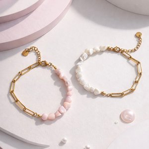SALINA - Bracelet with shell chips
