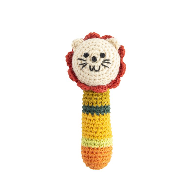 Hochets animaux au crochet Jungle Assortiment de 5 modèles