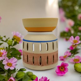 Creativity Series perfume burner – Vaso – Matte ceramic – Handcrafted – Customizable – Original gift idea