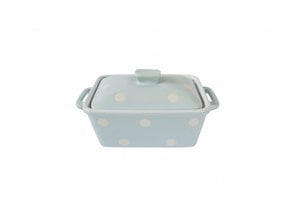 Pastelblauwe botervloot Isabelle Rose