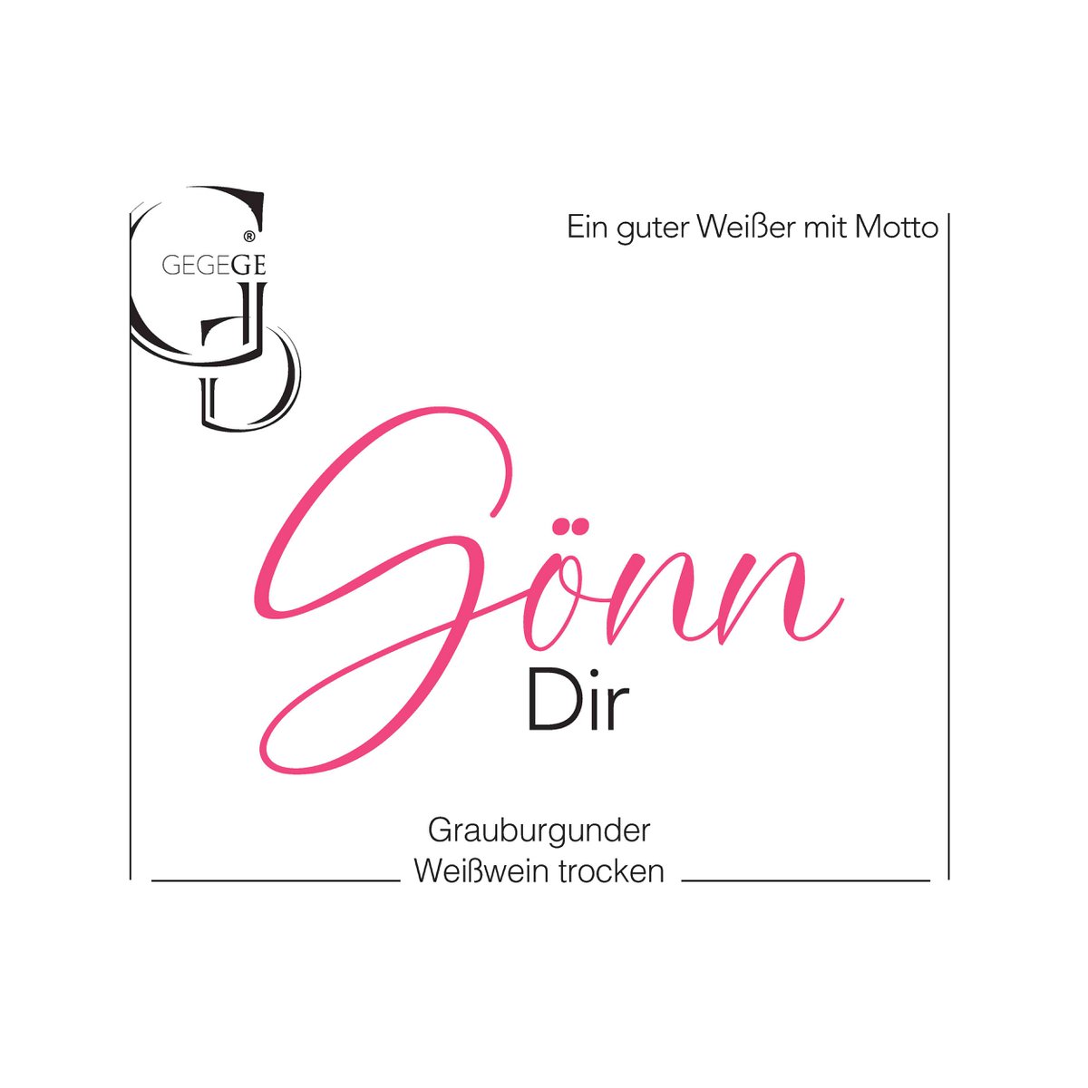 Treat yourself – Pinot Gris – white wine 0.75 L