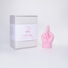Baby F * CK YOU Candle Pink
