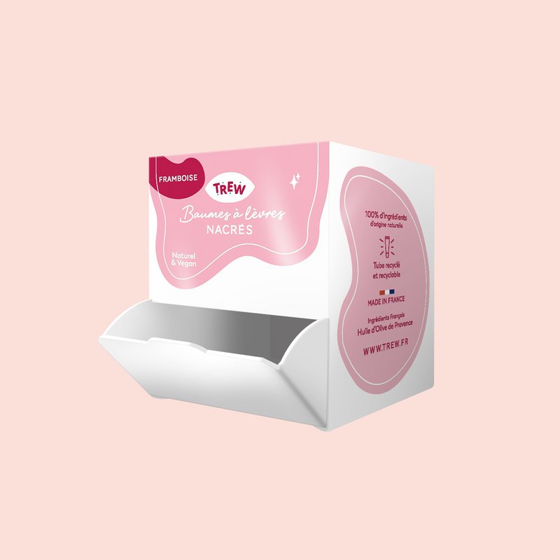 Distrib Tinted Lip Balm Raspberry Aroma 100% Natural & Vegan