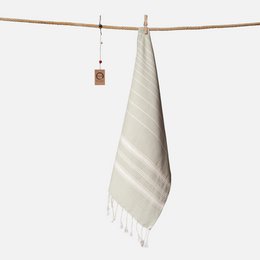 Serviette Ecobain "Nouveau Classique" | Sirène magique (Salbeigrün)