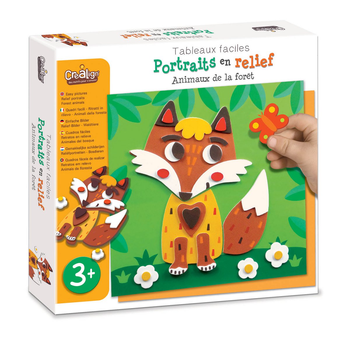 Portrety reliefowe „Zwierzęta lasu”