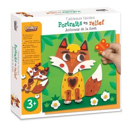 Reliefportrætter "Skovens dyr"