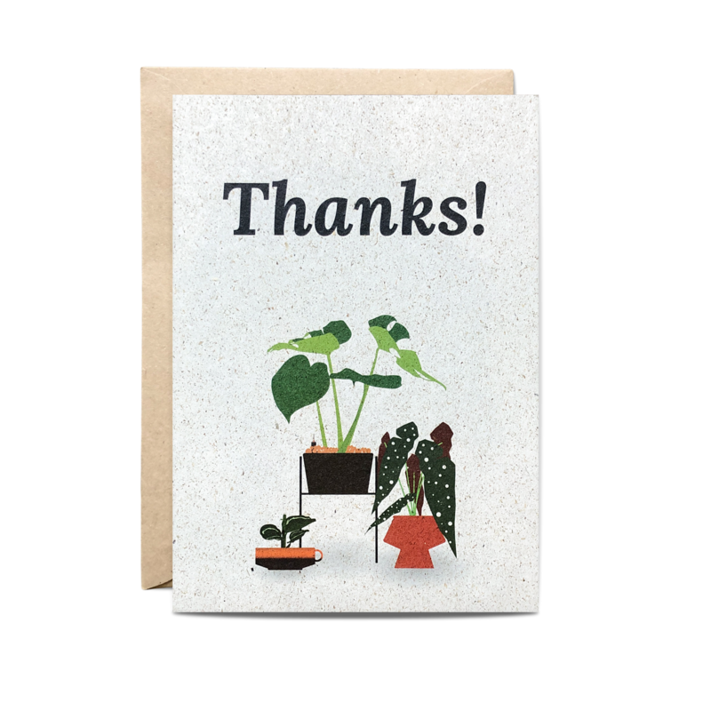 Postal + Sobre ¡Gracias!