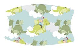 Gorro bucal / Mascarilla bucal niños Dragón