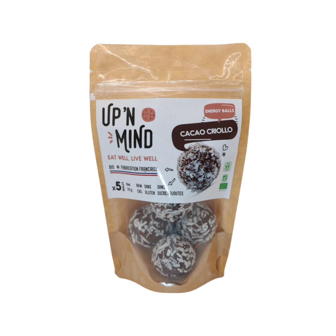 Energy Ball - RAW CACAO - Pack of 5pc