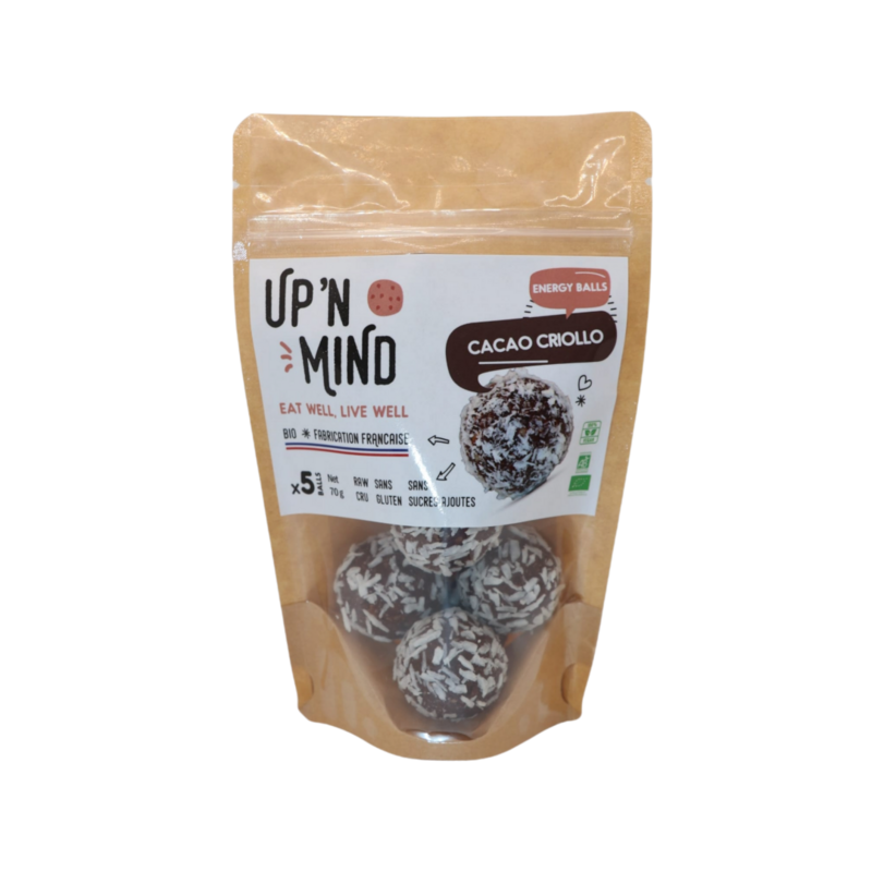 Energy Ball - RAW CACAO - Pakke med 5 stk