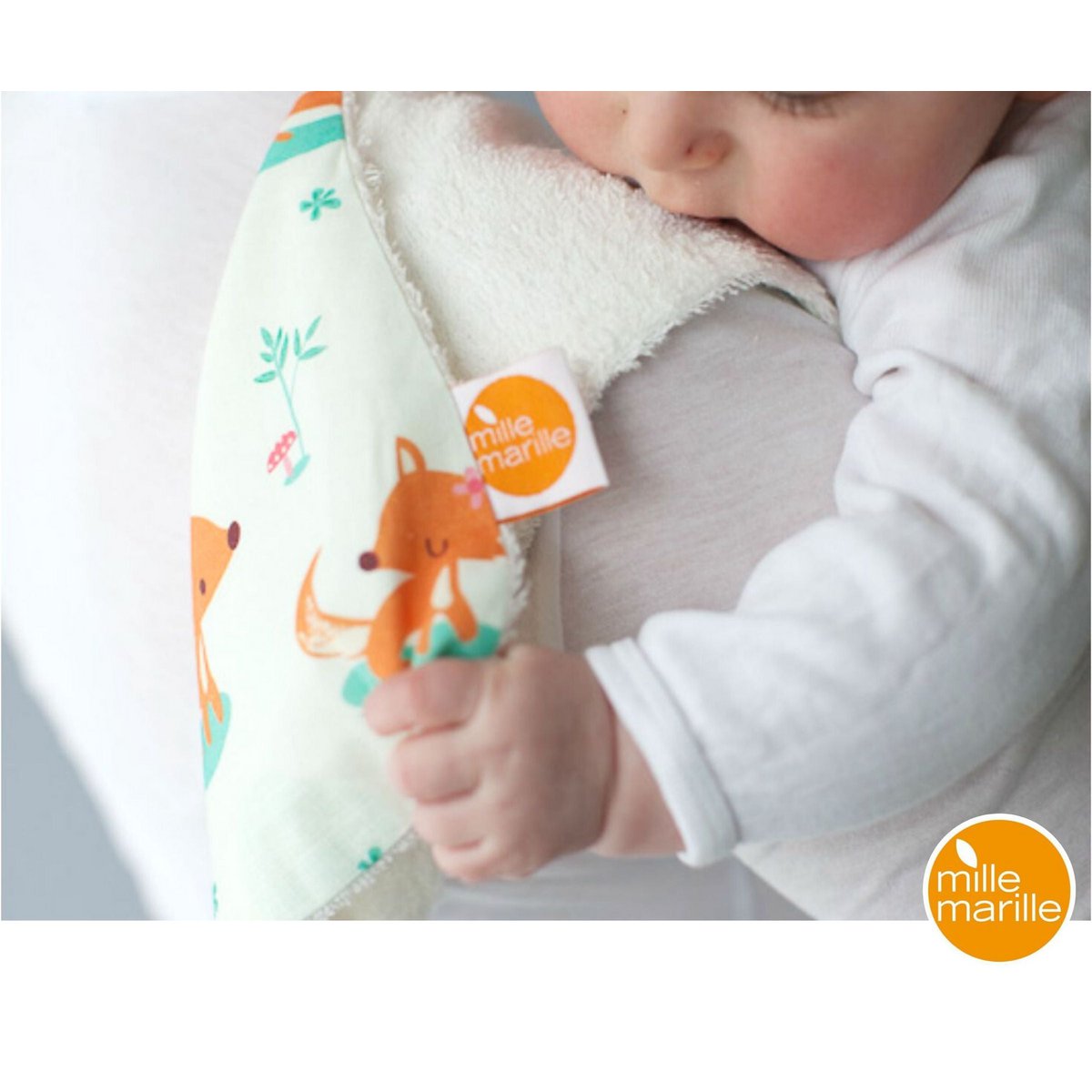 Burp Cloth SWEET FOXES