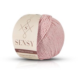 Sensy Premium Natural Baby Cotton 100% filato di cotone morbido per lavoro a maglia e uncinetto Amigurumi