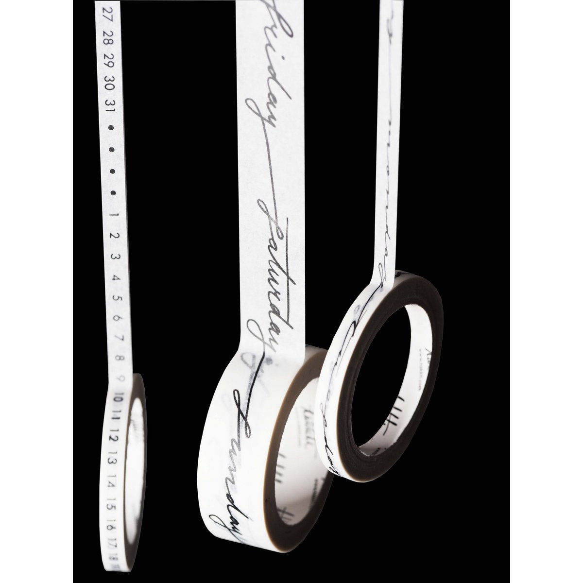 weekdagen & nummers washi tapes - kies je bundel