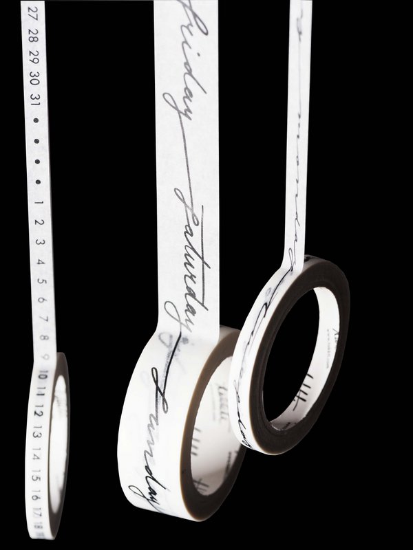 giorni feriali e numeri washi tapes - scegli il tuo pacchetto