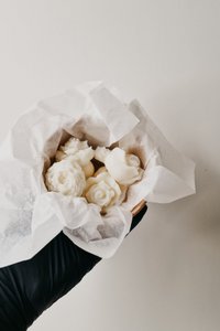 Scented wax flowers - box
