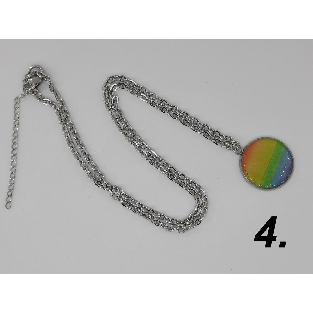 #1187 regenboog pride kettingen set 