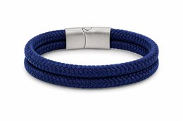 Bransoletka sznurkowa 12mm - kolekcja Caesar | Wydanie srebrne
