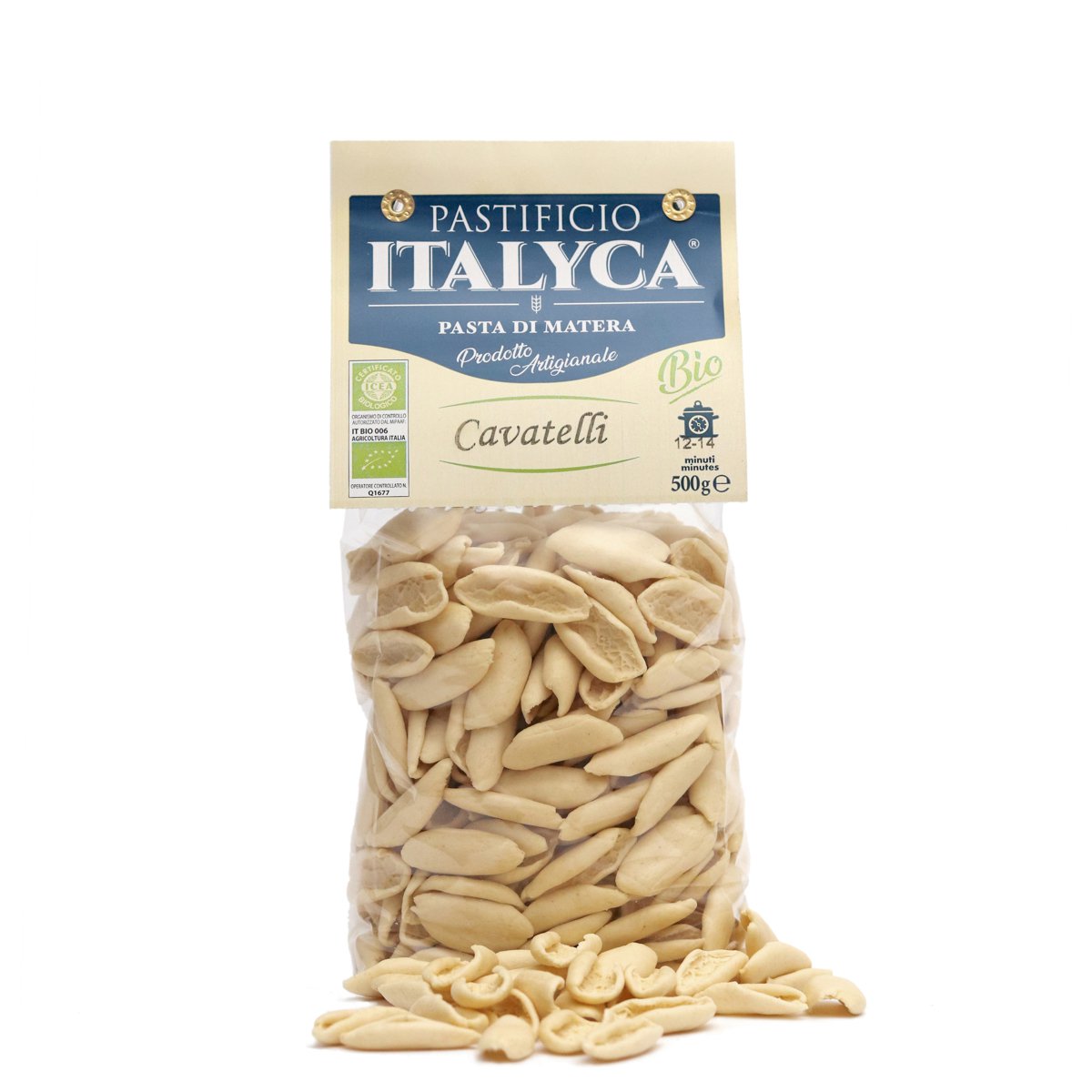 CAVATELLI 500G PASTA ARTIGIANALE BIOLOGICA 100% ITALIA
