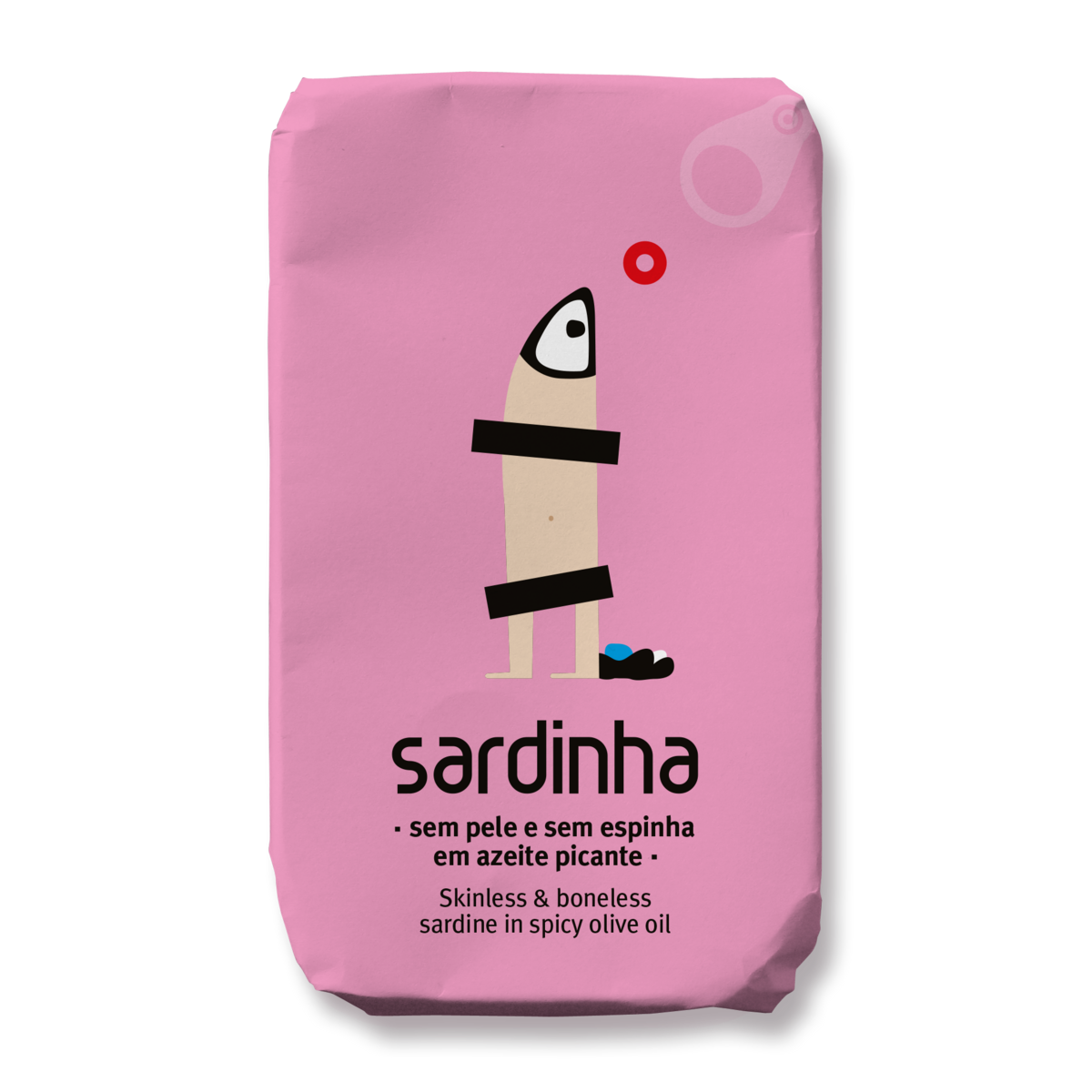 Skinless  boneless sardine in spicy olive oil