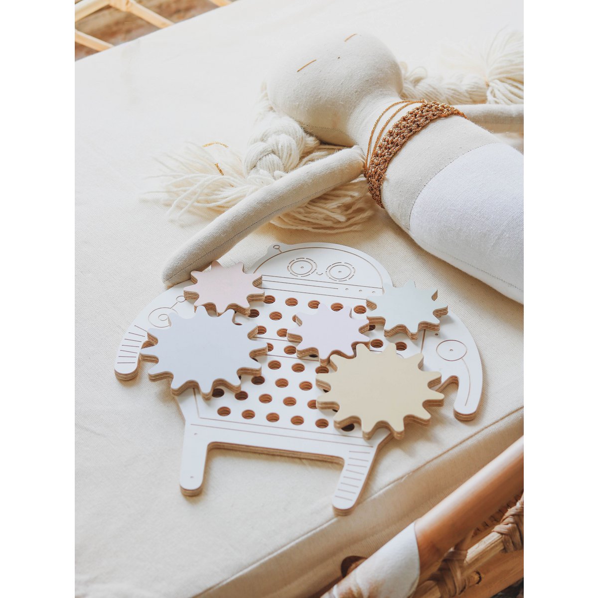 Robot Jojo, wooden toy, premium quality