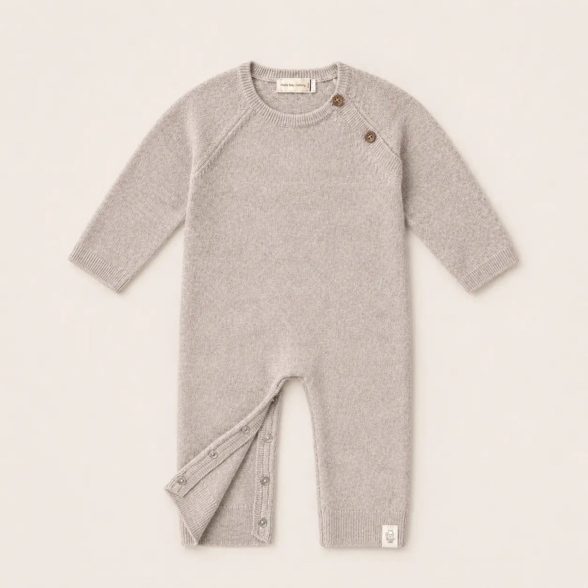 Jumpsuit Sky – Merino & Kaschmir | Sand