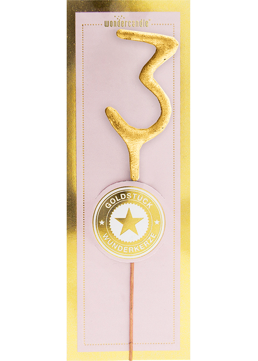 Goldstück mini Sortiment 144 Wondercandle® mini