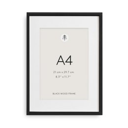 Black Picture Frame, A4