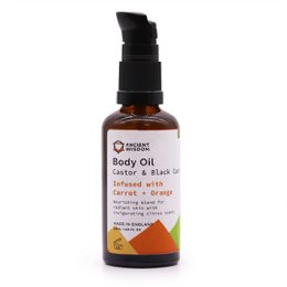 3x Aceite Corporal Orgánico 50 ml - Zanahoria y Naranja