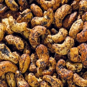 Geröstete Cashewnüsse mit schwarzem Bio-Knoblauch 2,5 kg – Bulk / Vrac / Granulat / Lose