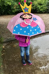 Umbrella princess pink