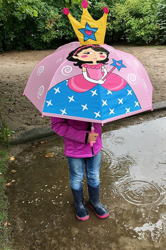 Umbrella princess pink