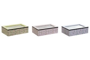 CAJA INFUSIONES MDF CRISTAL 23X15X7 FLORES 3 SURT. PC186880