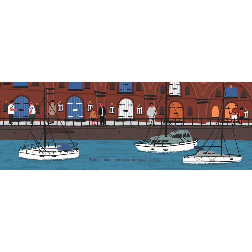 Ramsgate harbourscape print