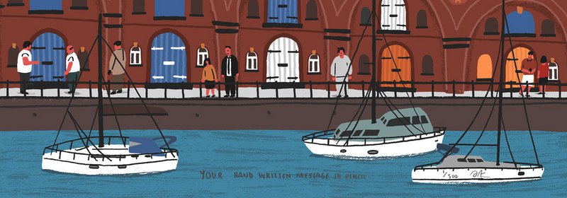 Ramsgate harbourscape print