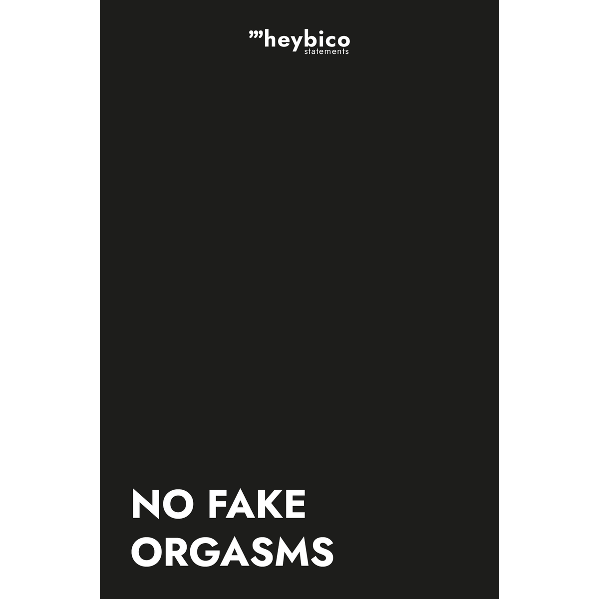 NO FAKE ORGASM - Mehrwegbecher, coffee to go Copy