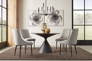 Winston Dining Table in Black