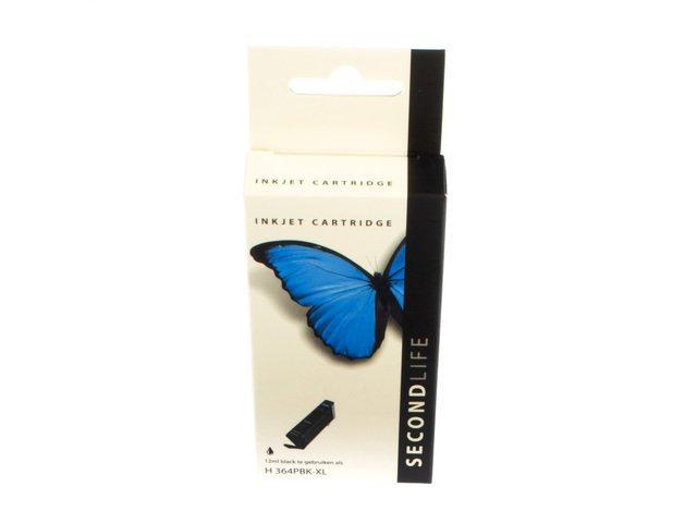 Cartouche SecondLife HP 364 PBK XL (photo noire)
