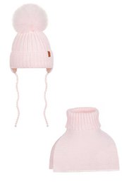Bonnet col roulé AURELIO pour tout-petit - BLEU
