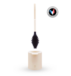 bbb La Brosse WC Bio-sourcées Et Recyclées Beige Perle - Coquille St-Jacques