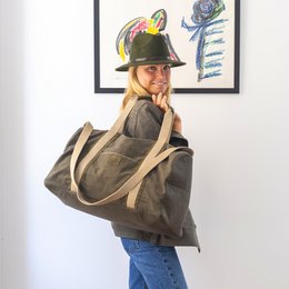 DUFFLE BAG - Borsa da viaggio con cerniera